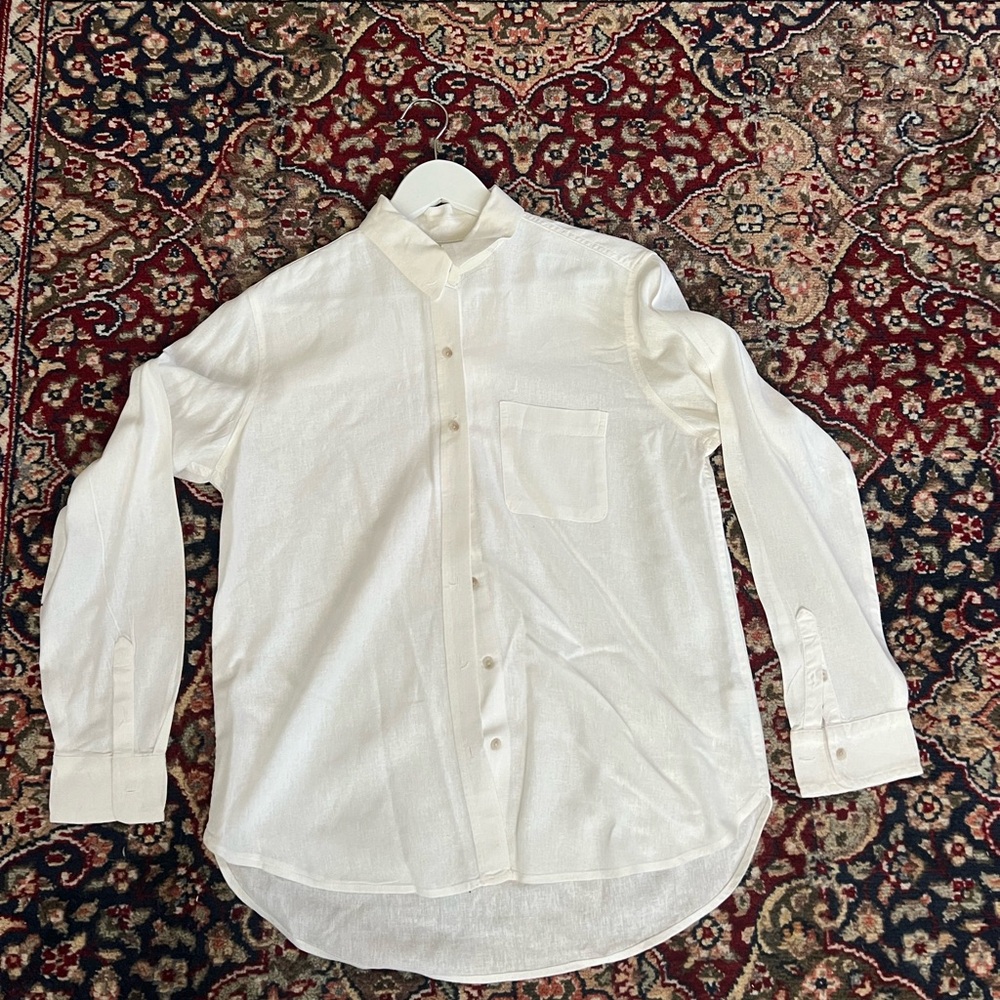 Universal Thread Cream Button Down Shirt